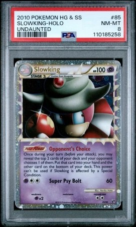 Slowking Holo PSA 8