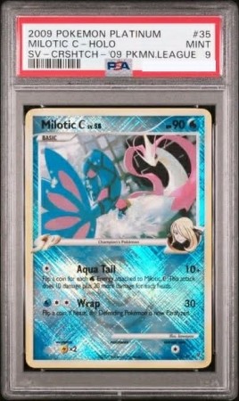 Milotic Reverse holo PSA 9