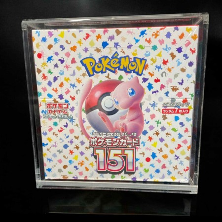 Akryl Display Japansk Booster Boks skyvelokk