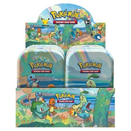 Celebrations mini tins display