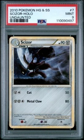 Scizor Holo PSA 9