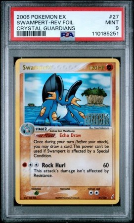 Swampert reverse holo PSA 9