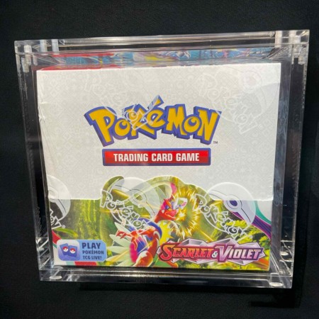 Akryl Display Engelsk Booster Boks Magnet