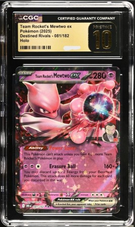 Mewtwo EX CGC Prestine 10