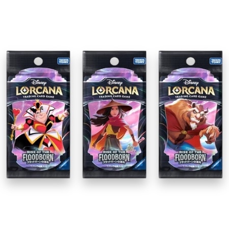 japansk Lorcana Rise of the floodborn booster pakke