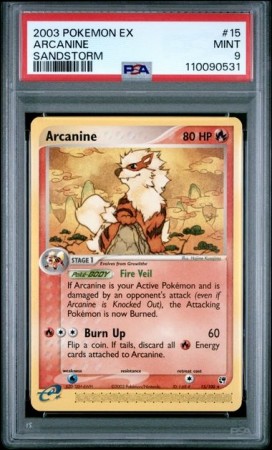 Arcanine PSA 9