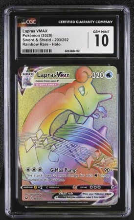 Lapras Vmax CGC 10
