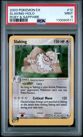 Slaking Holo PSA 9