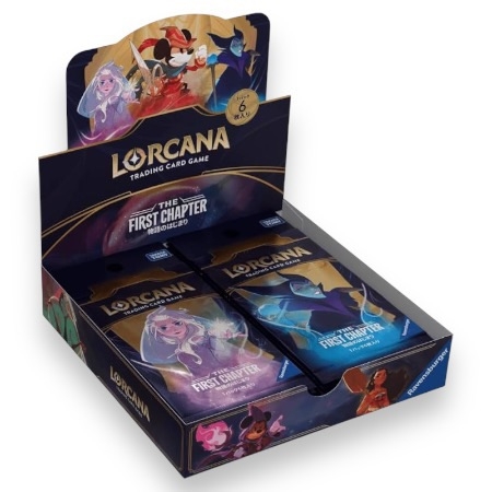 japansk Lorcana First Chapter Booster boks