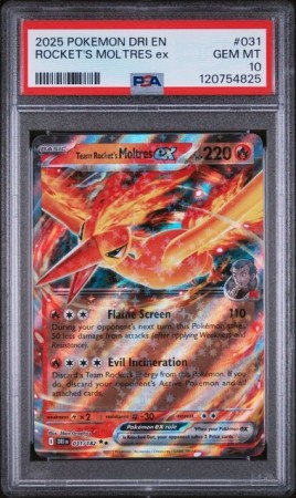 Moltres EX PSA 10