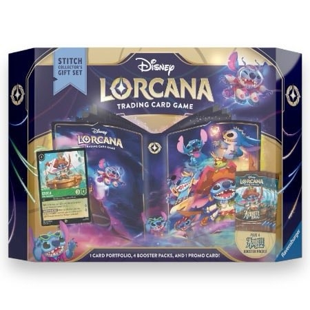 Disney Lorcana Stitch Azurite Sea Gift Set collection boks. 