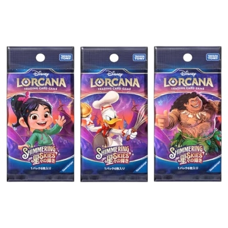 Japask Lorcana Shimmering skies booster pakke