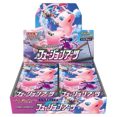 Japansk Fusion Arts Booster Boks | Hver Booster Boks inneholder 30 pakker, hver pakke inneholder 5 kort 