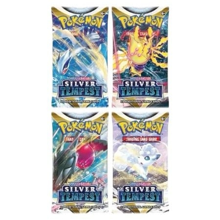 Sword & Shield Silver Tempest Booster pakke | Tilfeldig Artwork