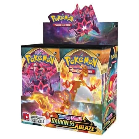 Darkness Ablaze booster boks | Hver boks inneholder 36 pakker, hver pakke inneholder 10 tilfeldige kort. 