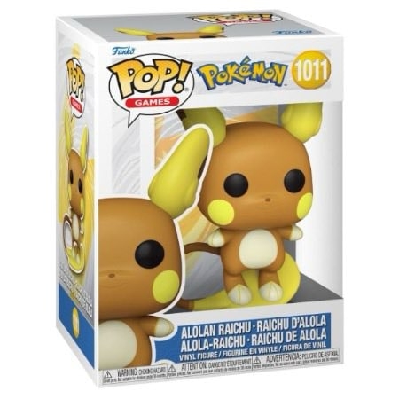 Alolan Raichu Funko POP 1011 figur. 