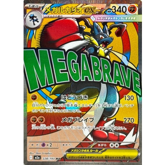 Mega Lucario EX 228/193
