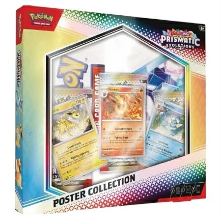 Scarlet Prismatic Evolutions poster collection 