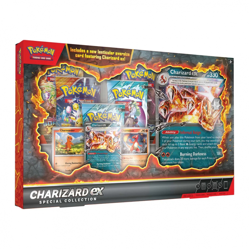 Scarlet & Violet Charizard EX Collectio Boks