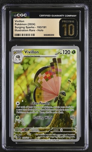 Vivillion IR 193/19, CGC Prestine 10 | SSP EN, Surging Sparks 