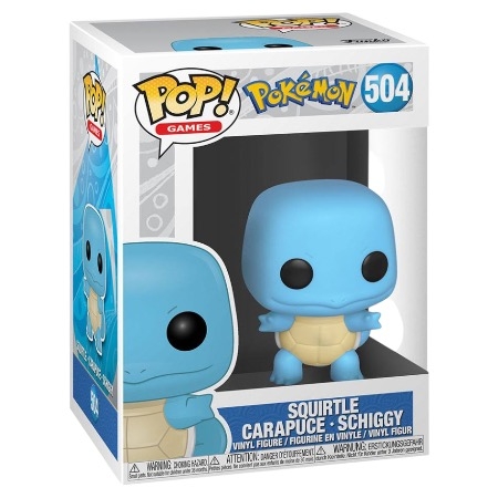 Squirtle Funko POP 504 figur. 