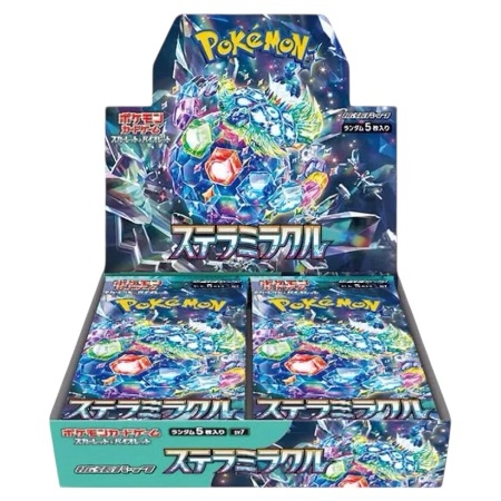 Japansk Stellar Miracle Booster Box | Hver Booster Boks inneholder 30 pakker, hver pakke inneholder 5 kort