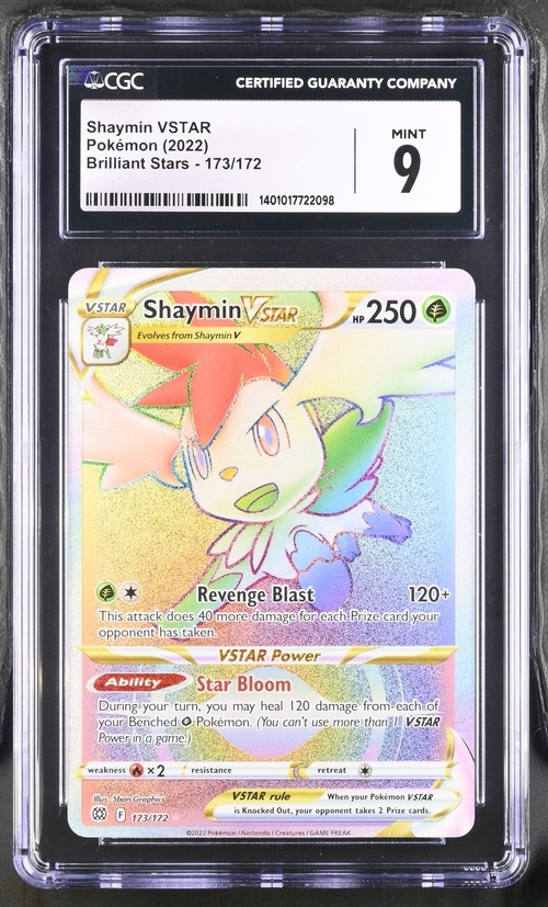 Shaymi Vstar 173/172, CGC 9 | Brilliant Stars 
