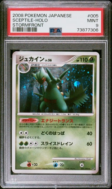 Sceptila Holo 005/092, PSA 9 | Stormfront 